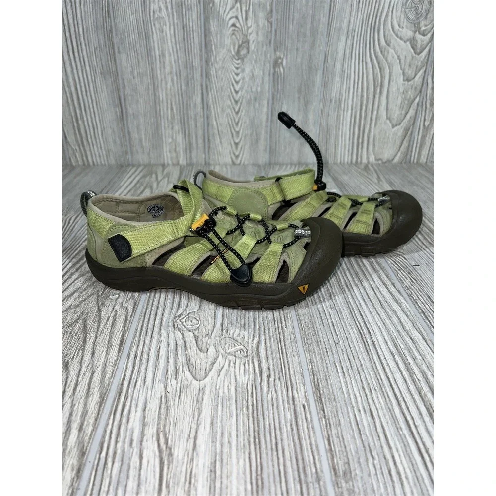 Keen Green Corded Hiking Water Shoes Comfortable Mom Daughter Womens SZ 3 US